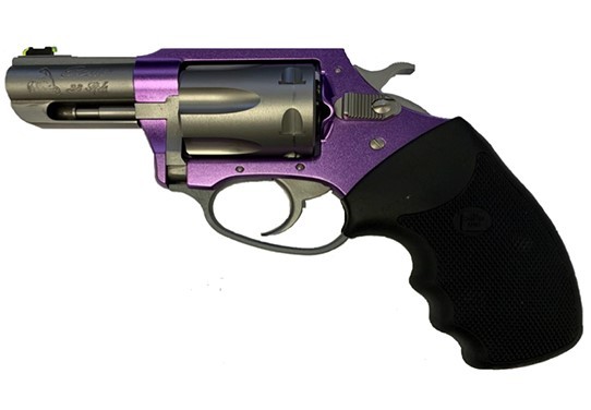 CHARTER ARMS LAVENDER LADY II .38 SPL. LARGE ALUMINUM 6 SHOT 2.2IN FIXED LITEPIPE STANDARD LAVENDER STAINLESS STEEL 53640 - Taurus Savings